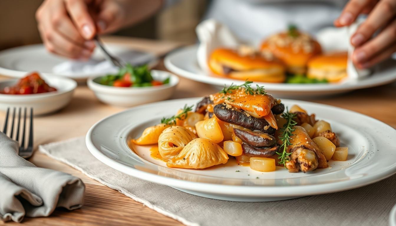 Comforting homemade dinner dish